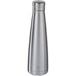 koper vacuum geisoleerde drinkfles 500 ml - zilver