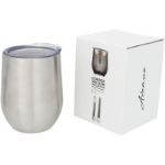 koperen vacuüm geisoleerde drinkbeker 350 ml - zilver