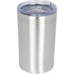 vacuum geisoleerde beker en koeler 330 ml - zilver