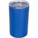 vacuum geisoleerde beker en koeler 330 ml - blauw