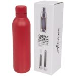 koper vacuum geisoleerde drinkfles 510 ml - rood