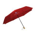 rpet opvouwbare paraplu - rood
