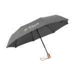 michigan opvouwbare rpet paraplu 21 inch - grijs