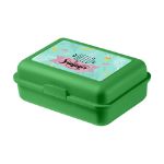 lunchbox van stevig bpa-vrij kunststof - groen