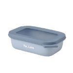 multikom cirqula rechthoekig 500 ml lunchbox - blauw