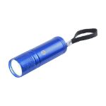 lumilight cob aluminium zaklamp - blauw