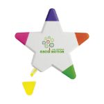 markeerstift met 5 verschillende kleuren mino