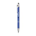 blauwschrijvende, aluminium stylus ebony - blauw