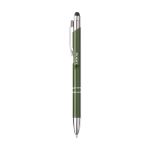 blauwschrijvende, aluminium stylus ebony - groen