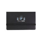 memoset met visitekaarthouder - zwart