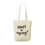 katoenen winkeltas met lange hengsels 270 gr