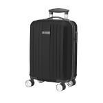 lichtgewicht 18 inch trolley van 100% abs. - zwart