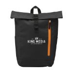 rugzak nolan polyester - zwart