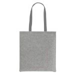 vilten winkeltas met katoenen hengsels