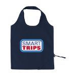 katoenen opvouwbare tas - marine