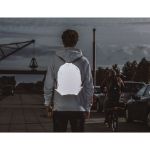 polyester trekkoord rugzak. reflex