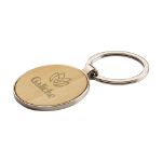 bamboo key circle sleutelhanger