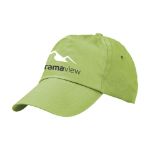 baseballcap van 100% katoen potal - limegroen