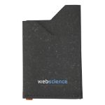 kaarthouder gemaakt van gerecycleerd leder