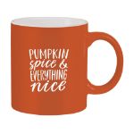 mok van hoogwaardig keramiek 350 ml - oranje