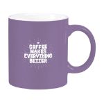 mok van hoogwaardig keramiek 350 ml - paars