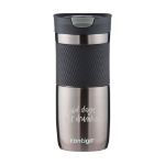 dubbelwandige rvs thermofles 470 ml - gun metal