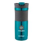 dubbelwandige rvs thermofles 470 ml - turquoise