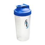 shaker proteïne drinkbeker 600 ml - blauw