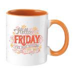 full colour mug colorato 350 ml - oranje