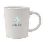 keramieke mok vaatwasmachinebestendig mat 250 ml - wit