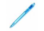 balpen ducal clear transparant - blauw