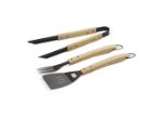 barbecue gereedschapsset hout