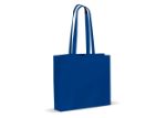 schoudertas katoen oeko-tex® 140g/m2 40x10x35c - blauw