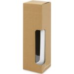 fles van 600 ml in borosilicaatglas siliconen grip