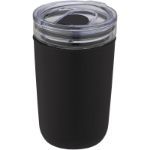 bello 420 ml glazen beker - zwart