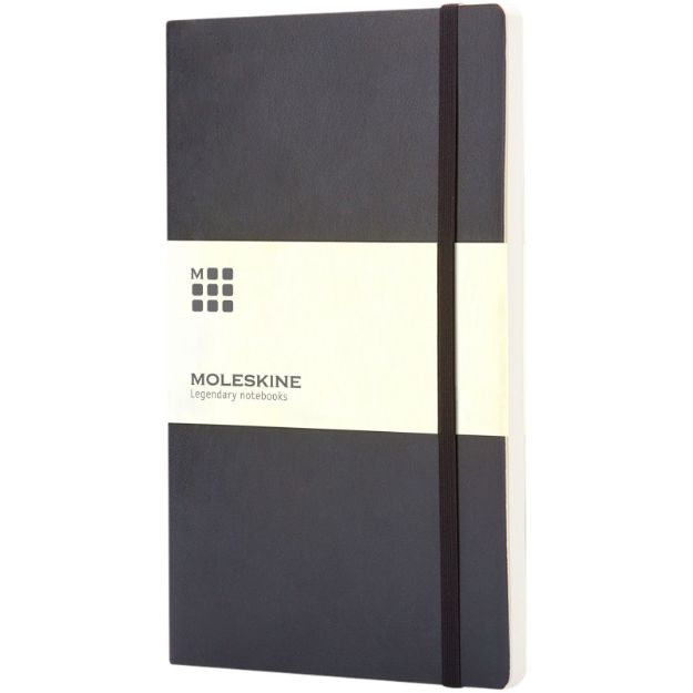 moleskine classic l soft cover notitieboek - effen