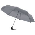 3 section opvouwbare paraplu 97 cm volga - grijs