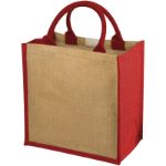 jute cadeautas - rood