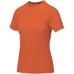 dames t-shirt 160 gr - oranje