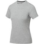 dames t-shirt 160 gr - grijs