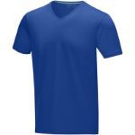 v-hals t-shirt 200 gr - blauw