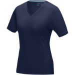 v-hals dames t-shirt 200 gr - marine