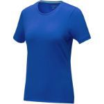 balfour biologisch dames t-shirt met korte mouwen - blauw