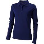 polo lange mouw dames - marine