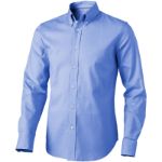 heren shirt lange mouw - licht blauw
