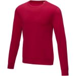 zenon heren sweater met ronde hals - rood