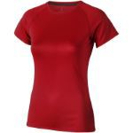 cool fit dames t-shirt selfie - rood