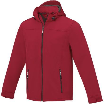 soft shell jas - rood