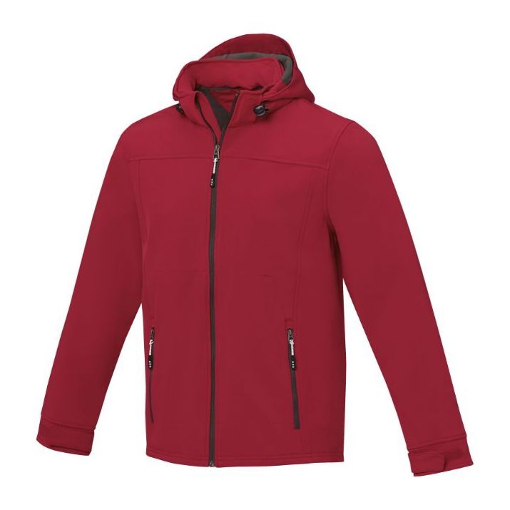 soft shell jas - rood