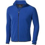 heren micro fleece jas - blauw